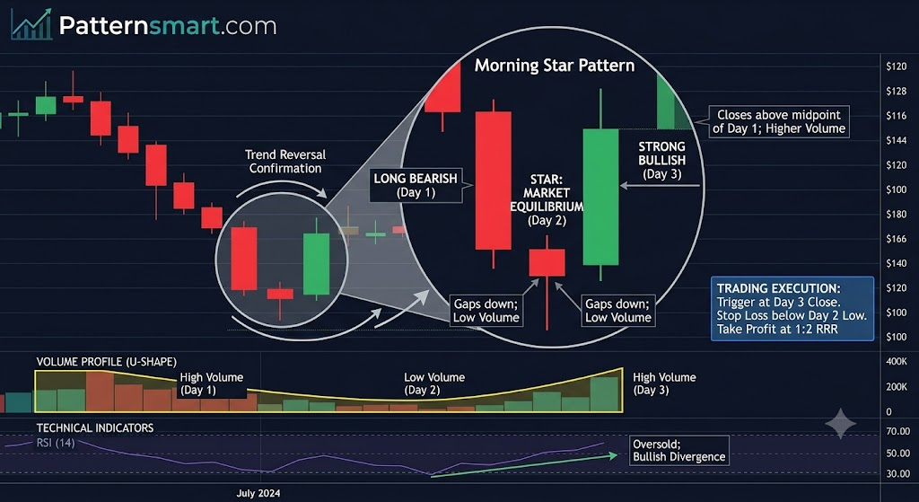 Trading the Morning Star: An Institutional Guide to Candlestick Reversals