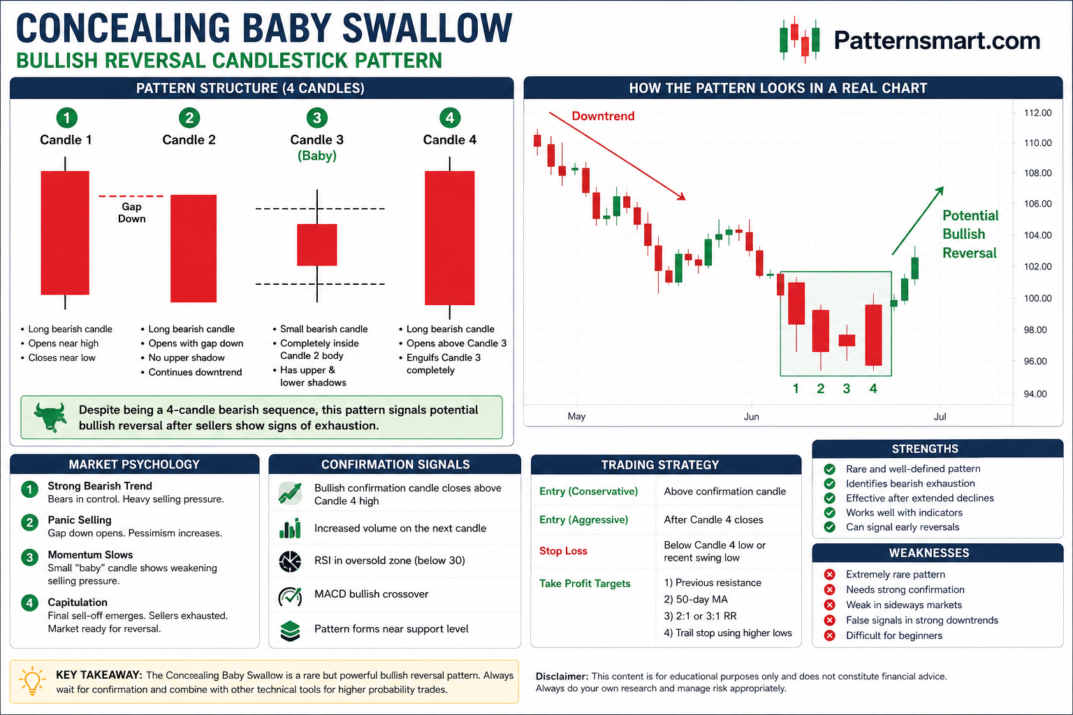 Concealing Baby Swallow Candlestick Pattern – Complete Technical Analysis Guide