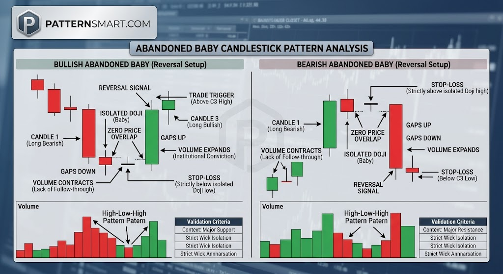 Abandoned Baby candlestick pattern