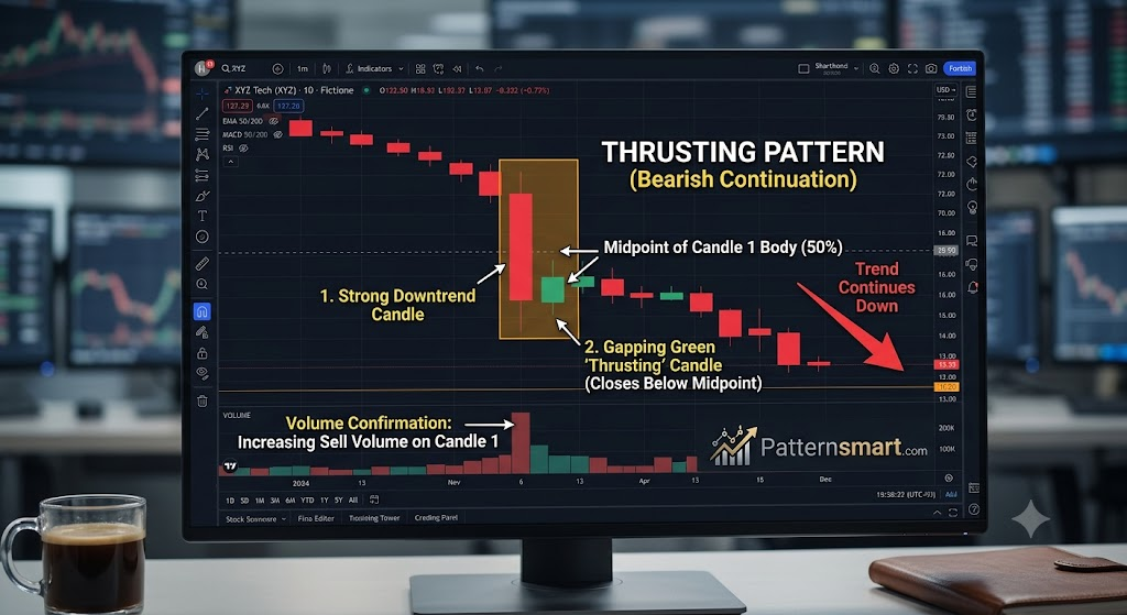 Thrusting pattern
