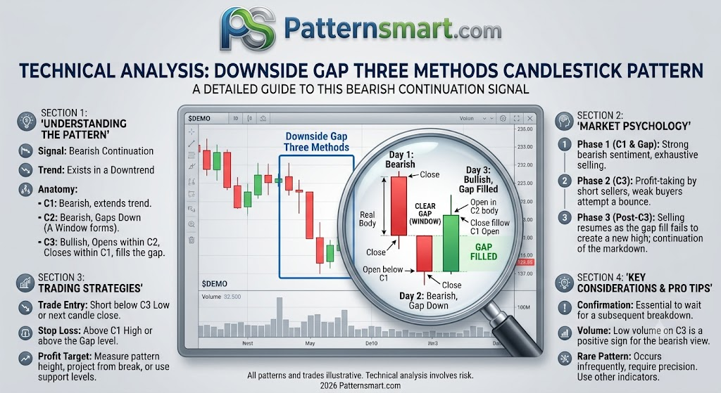 Understanding the Downside Gap Three Methods Pattern
