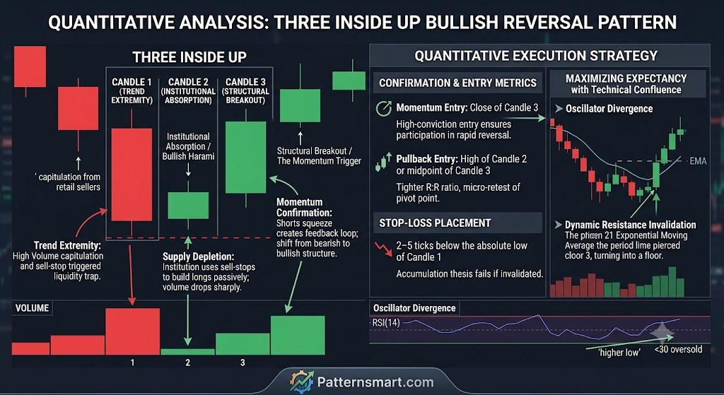 Three Inside Up candlestick pattern