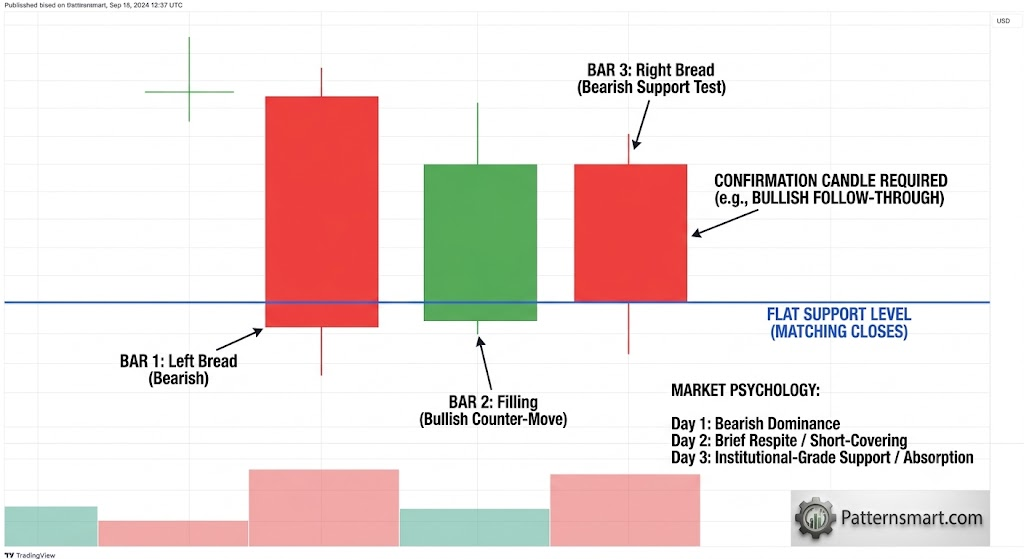 Trading the Anatomy of the Stick Sandwich Candlestick Pattern