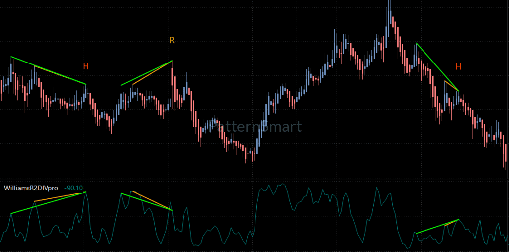 Williams%R Double Divergence Pro for MultiCharts .NET: Professional Mean-Reversion & Reversal Analysis